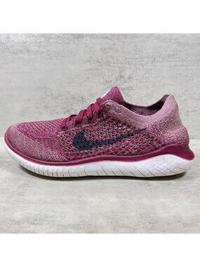Nike Free RN Flyknit 2018 Running Shoes - Women's Size 7.5 - Purple